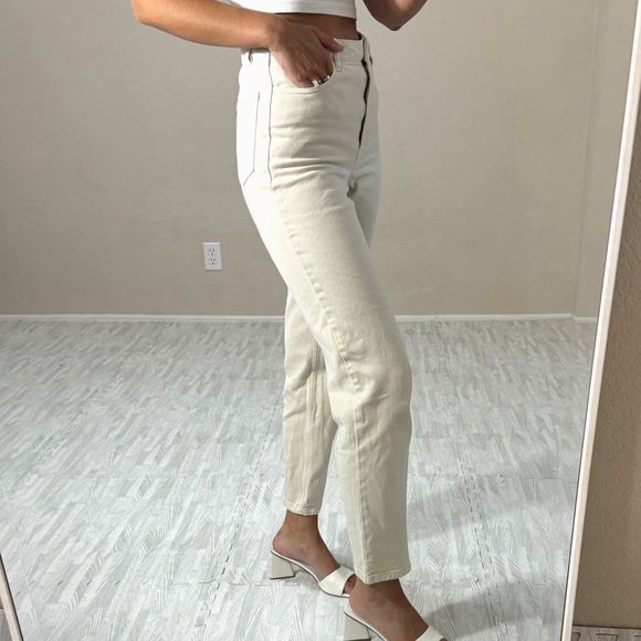 Aritzia Wilfred Straight Cropped Jeans - Picture 2 of 12